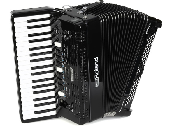 Roland AC  Acordeão Electrónico de Teclas/Acordeón <b>Roland FR-4X BK PRO</b> Acordeão Teclas Profissional 