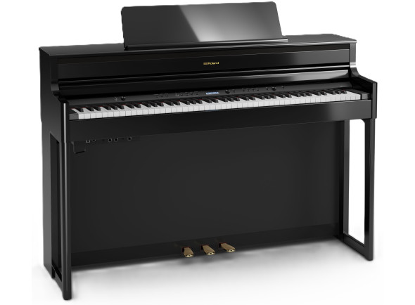 Roland Pianos HP em stock Piano digital com móvel/Pianos Digitais de Móvel <b>Roland HP704 POLISH BLACK</b> 324 Sons + 284 Aulas de Piano <b>10 ANOS GARANTIA</b>