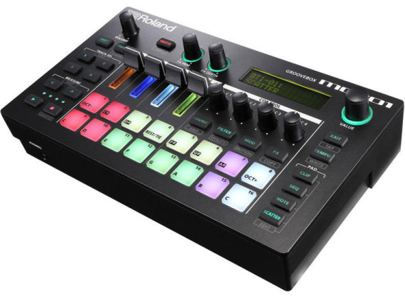 Roland AIRA COMPACT Caixa de Ritmos/Sequenciadores de ritmos <b>Roland MC-101 BEAT MACHINE</b> 3.000 Sons + 80 Drum Kits + 24-bits 96kHz