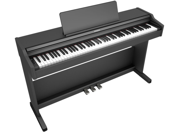 Piano digital com móvel/Pianos digitales móviles <b>Roland RP107-BKX</b> Piano Digital Preto 324 Sons + 287 Aulas Piano <b>TOP-SELLER</b>