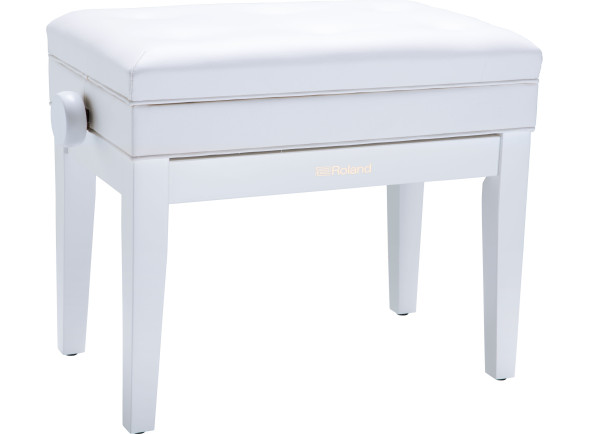 Roland RPB Banco para piano/bancos de piano <b>Roland RPB-400WH PLATINUM</b> Banco Piano Branco c/ regulação altura Roland RPB Banco para piano/bancos de piano <b>Roland RPB-400WH PLATINUM</b> Banco Piano Branco c/ regulação altura