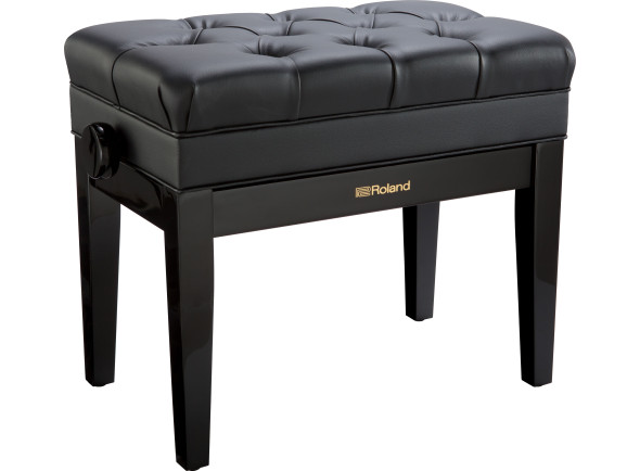 Roland RPB Bancos para piano/bancos de piano <b>Roland RPB-500PE LUXURY</b> Banco Piano Preto Polido c/ regulação altura Roland RPB Bancos para piano/bancos de piano <b>Roland RPB-500PE LUXURY</b> Banco Piano Preto Polido c/ regulação altura