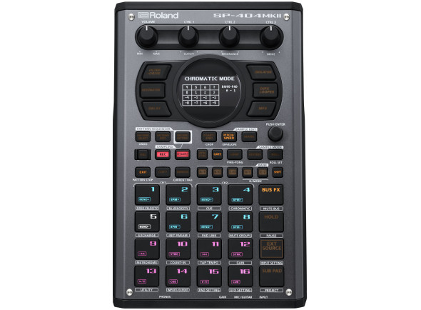 Roland AIRA Sintetizador e sampler/muestras Roland SP-404 MKII BEAT MAKER SAMPLER 16GB + Editor + Pantalla OLED + Multi-FX