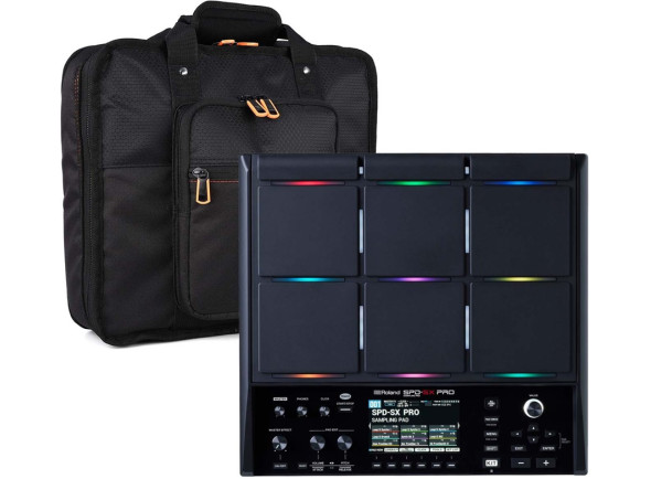 roland spd Pads de Sampling e Percussão <b>BEAT MACHINE PACK Roland SPD-SX PRO + BOLSA</b>