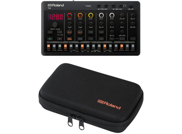 Roland AIRA COMPACT Caixa de Ritmos/Sequenciadores de ritmos <b>BEAT MACHINE PACK Roland T-8 + ESTOJO</b> Roland AIRA COMPACT Caixa de Ritmos/Sequenciadores de ritmos <b>BEAT MACHINE PACK Roland T-8 + ESTOJO</b>