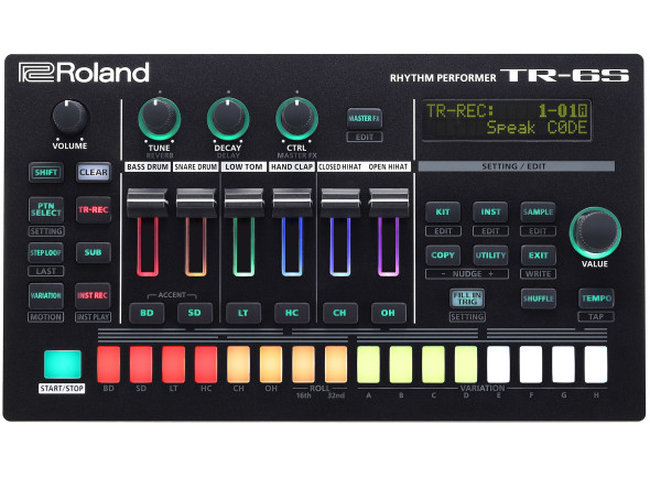 Roland TR Caixas Ritmos Caixa de Ritmos/secuenciadores de ritmo <b>Roland TR-6S BEAT MACHINE</b> 300 Samples WAV + 6 Partes Roland TR Caixas Ritmos Caixa de Ritmos/secuenciadores de ritmo <b>Roland TR-6S BEAT MACHINE</b> 300 Samples WAV + 6 Partes