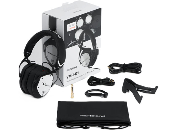 Roland VAD Acessórios Originais Roland V-Drums/Accessoires pour batteries électroniques Casque professionnel Roland VMH-D1 E-DRUMS