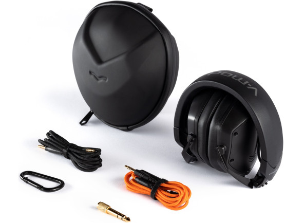 Auscultadores de Estúdio/Auscultadores de estúdio <b>V-MODA M-200 PRO</b> Studio Headphones + Cable with Microphone + <b>Travel Case</b>