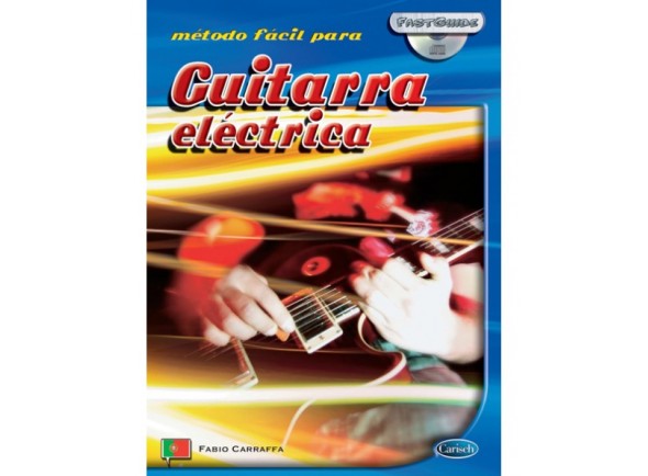 Método para aprendizagem/Livros de guitarra Carisch Método Fácil para Guitarra Elétrica com CD Método para aprendizagem/Livros de guitarra Carisch Método Fácil para Guitarra Elétrica com CD