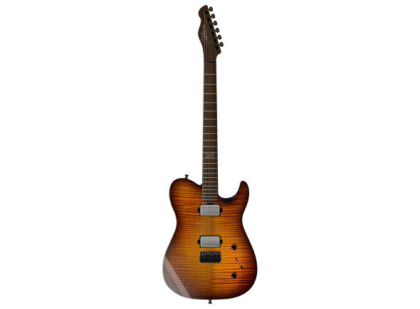  Guitarra elétrica/Guitares en forme de T Chapman Law Maker Legacy Tiger Eye Burst