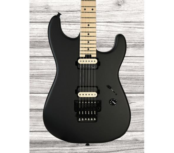 Guitarras Charvel Guitarras formato ST Charvel  Jim Root Signature Pro-Mod San Dimas Style 1 HH FR M Maple Fingerboard Satin Black