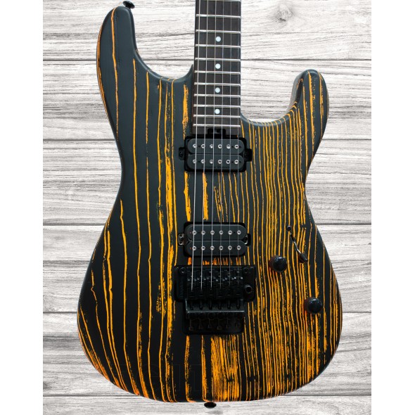 Guitarras Charvel Guitarras formato ST Charvel PM SD1 HH FR EBN OLD YELLA Guitarras Charvel Guitarras formato ST Charvel PM SD1 HH FR EBN OLD YELLA