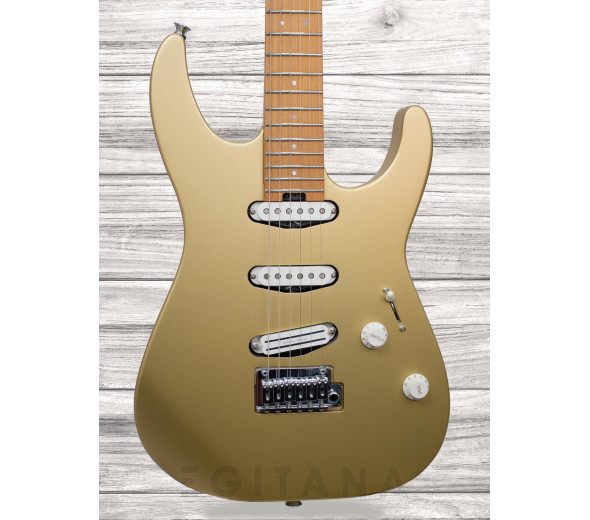 Guitarras Charvel Guitarras formato ST Charvel Pro-Mod DK22 SSS 2PT CM Pharaohs Gold Guitarras Charvel Guitarras formato ST Charvel Pro-Mod DK22 SSS 2PT CM Pharaohs Gold