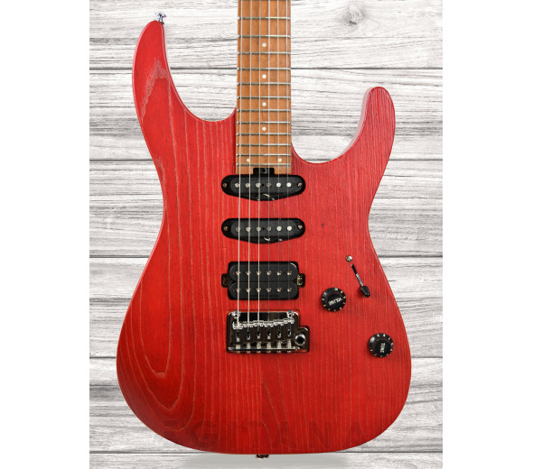 Guitarras Charvel Guitarras formato ST Charvel Pro-Mod DK24 HSS 2PT CM Ash Red Ash Guitarras Charvel Guitarras formato ST Charvel Pro-Mod DK24 HSS 2PT CM Ash Red Ash