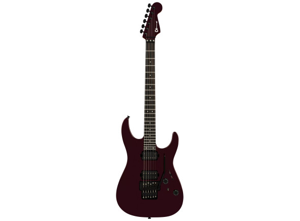 Guitarra Elétrica/guitarras formato ST Charvel Pro-Mod Plus Dinky DK24 HH FR EB EB Crimson Eclipse