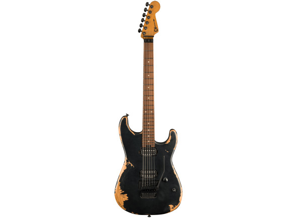  Guitarra elétrica/Guitarras formato ST Charvel  Pro Mod REL SRS SD1 HH WBK