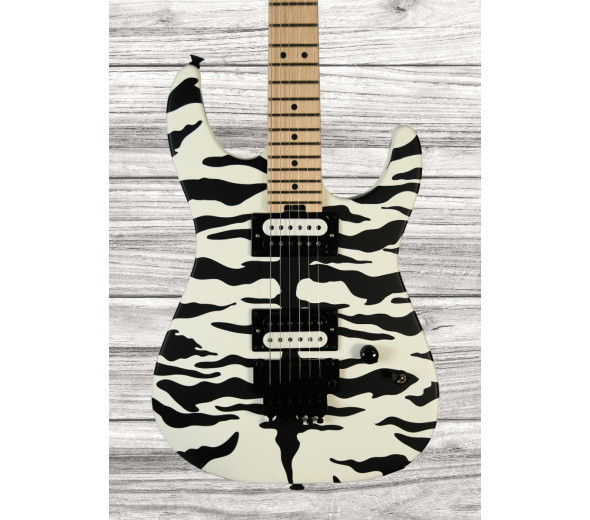 Guitarras Charvel Guitarras formato ST Charvel  Satchel Signature Pro-Mod DK22 HH FR M Maple Fingerboard Satin White Bengal