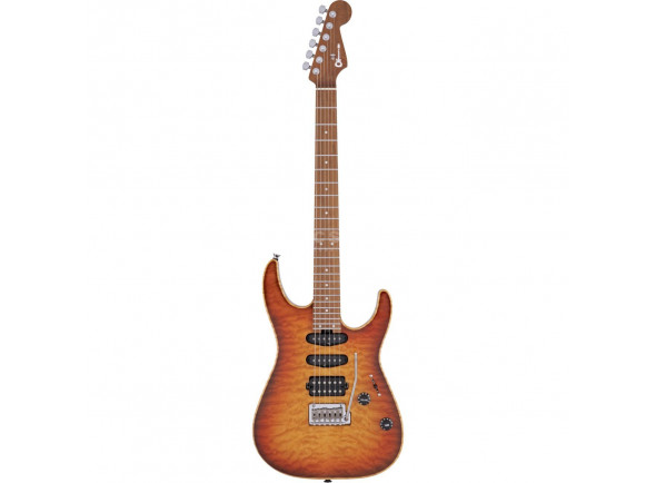 Guitarras Charvel Guitarras formato ST Charvel   USA Select DK24 HSS 2PT CM QM AUTUMN GLOW