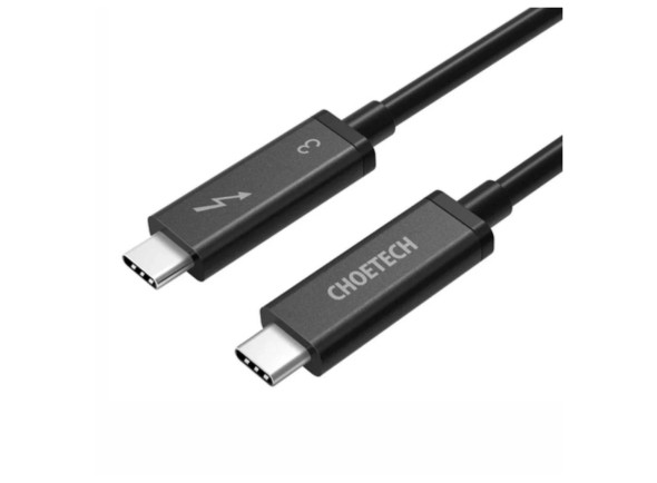 Cabo USB-C/Diversos Choetech  Cabo USB-C Macho / USB-C Macho 2m PD 5A 100W