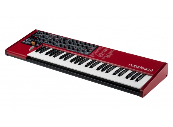 Clavia Nord Lead 4
Clavia Nord Lead 4
Osciladores
2 Osciladores por voz/polifonia de 20 vozes
FM, Hard & Soft Sync
Modulação
2 Secções LFO mais Modulation Envelope
Sincronização flexível e opções de routing
Filtros low-pass de 12, 24 e 48 dB
Filtros High-pass e Band-pass
Simulações de filtros transístor e diodo ladder do Mini e TB-303
Crush, Drive, Comb filter, Talk, Compressor, Reverb/delay
Multi timbre de 4 partes
Master Clock Sync de Arpeggiator, LFO e Delay
Impulse Morph
Velocity e Mod Wheel Morph
USB MIDI – Não é necessário um driver para Mac OS X, um driver WHQL certificada está disponível para Windows
Clavia Nord Lead 4
Clavia Nord Lead 4
Osciladores
2 Osciladores por voz/polifonia de 20 vozes
FM, Hard & Soft Sync
Modulação
2 Secções LFO mais Modulation Envelope
Sincronização flexível e opções de routing
Filtros low-pass de 12, 24 e 48 dB
Filtros High-pass e Band-pass
Simulações de filtros transístor e diodo ladder do Mini e TB-303
Crush, Drive, Comb filter, Talk, Compressor, Reverb/delay
Multi timbre de 4 partes
Master Clock Sync de Arpeggiator, LFO e Delay
Impulse Morph
Velocity e Mod Wheel Morph
USB MIDI – Não é necessário um driver para Mac OS X, um driver WHQL certificada está disponível para Windows