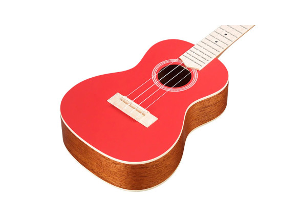 Ukulele Concerto/Ukelele Concierto Cordoba 15CM Matiz Chili Red c/ saco Mango