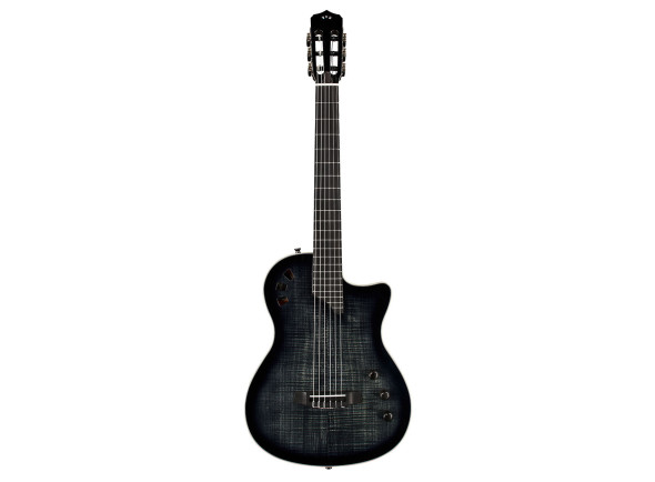 Guitarra Clássica com Pickup/guitare classique Cordoba Stage Guitar Black Burst
