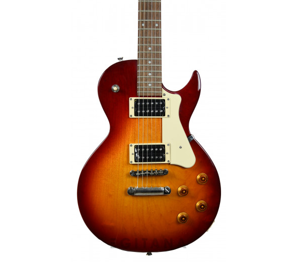 Modelo LP/Guitarras formato Single Cut Cort Classic Rock CR100 CRS Cherry Red Sunburst 