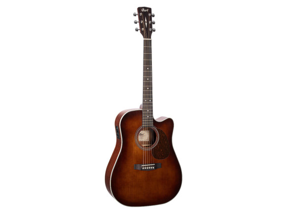 Guitarra Acústica com Captador/Guitare acoustique Cort MR500E BR