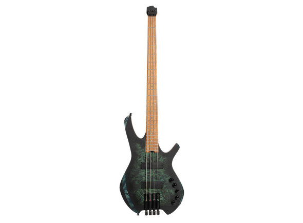 Baixo elétrico de 4 cordas/Baixo de 4 Cordas Cort  Space 4 Star Dust Green