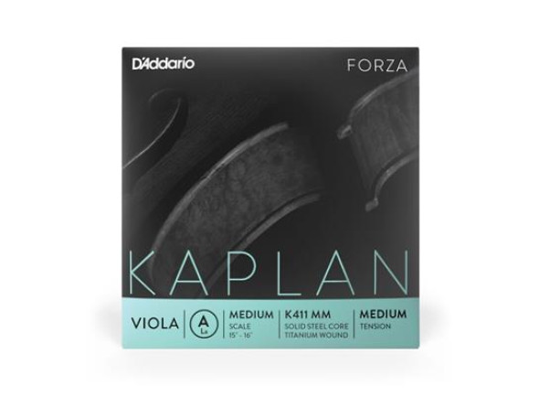 viola classica Cordas para Viola Daddario Kaplan Forza K411 Viola A String, 15/16 viola classica Cordas para Viola Daddario Kaplan Forza K411 Viola A String, 15/16