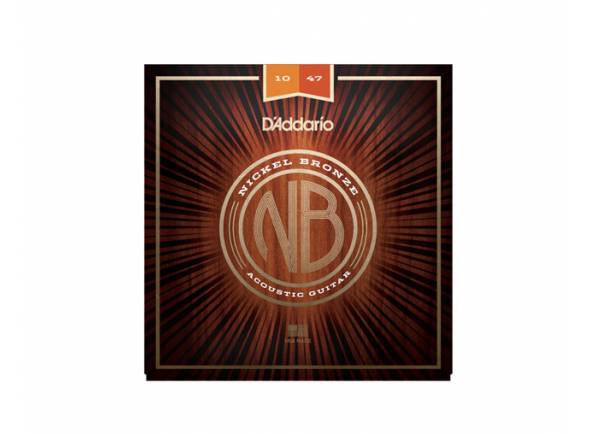 Acessórios/Jogos de cordas para guitarra acústica D´Addario NB1047 Acessórios/Jogos de cordas para guitarra acústica D´Addario NB1047