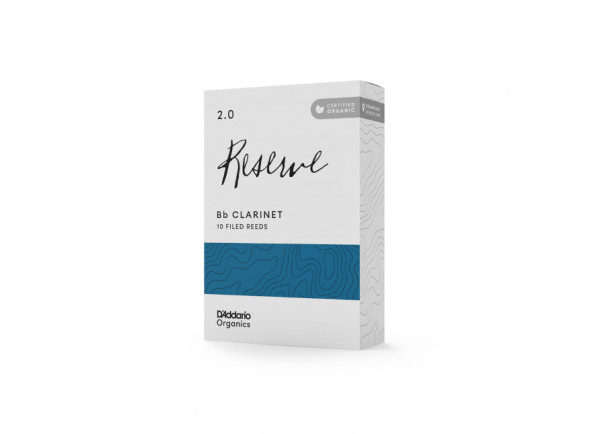 [[2]] [[5]] anche de clarinette Daddario Organic Reserve Bb Clarinet Reeds, Strength 2.5 10-pack