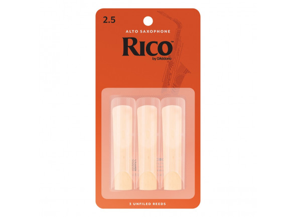 [[2]] [[5]] anche de saxophone alto D´Addario Woodwinds Rico Alto Sax 2.5 3-Pack 