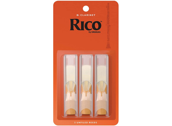 [[2]] [[5]] anche de clarinette D'Addario Woodwinds Rico Bb- Clar 2.5 - 3-Pack