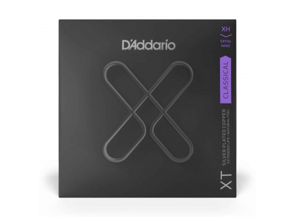 cordas clássica Cordas para guitarra clássica D´Addario XTC44 EXTRA HARD TENSION cordas clássica Cordas para guitarra clássica D´Addario XTC44 EXTRA HARD TENSION