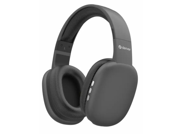 Auscultador sem fio/Casque sans fil Casque Denver Bluetooth Noir Mic