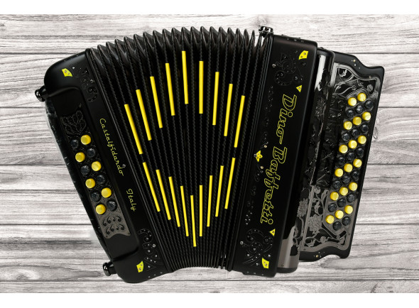 Concertina/Concertina Dino Baffetti Supertuga Preta/Amarela
