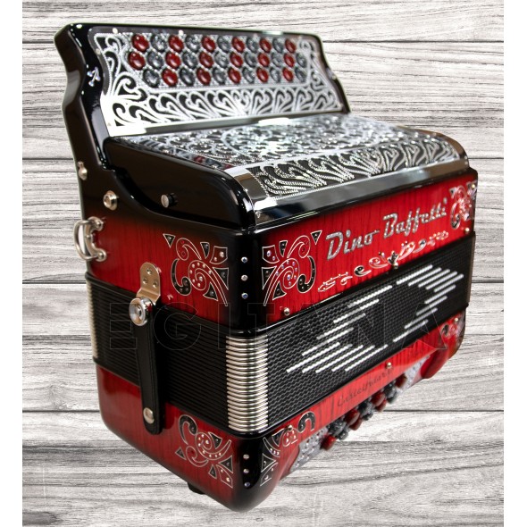 Concertina/Concertina Dino Baffetti Supertuga Vermelho Clássico 