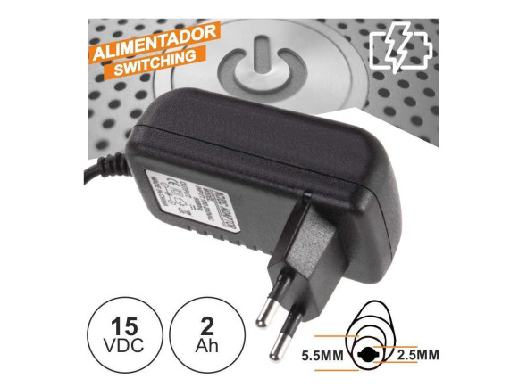 Alimentador Switching/Diversos DIV Alimentador Switching 15v 2a