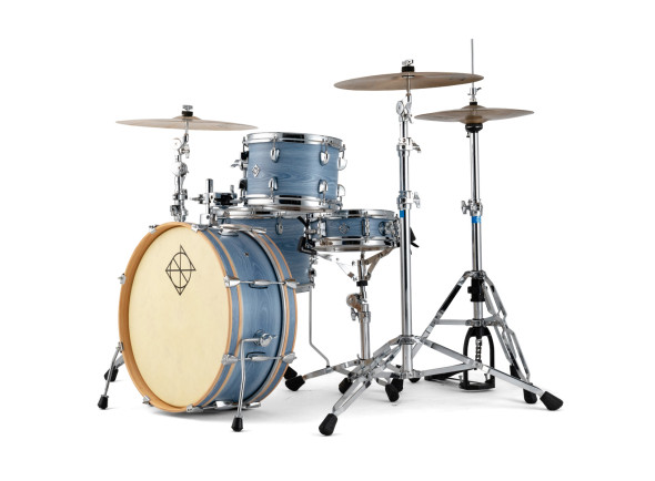 Conjunto de Bateria/batería completa Dixon Little Roomer Paquete de 5 carcasas PODL520CF Cerulean Frost