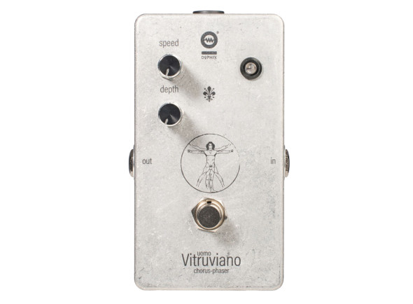 Pedal de Efeito/Chorus/Flanger/Phaser Dophix UOMO VITRUVIANO chorus/phaser