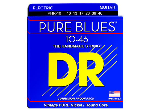 Jogo de cordas .010 DR Strings  Pure Blues PHR-10
