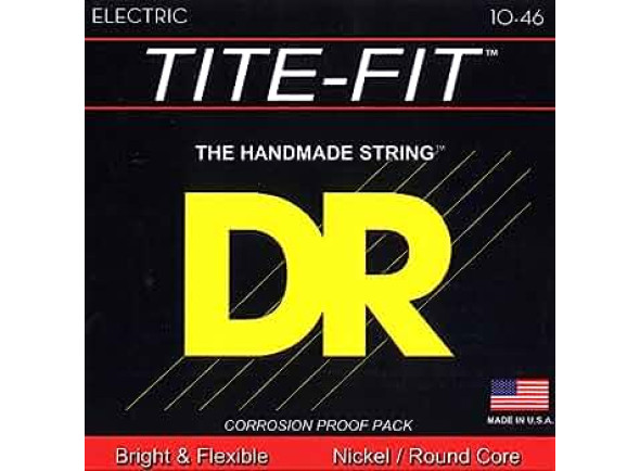 Jogo de cordas .010 DR Strings  Tite-Fit MT-10