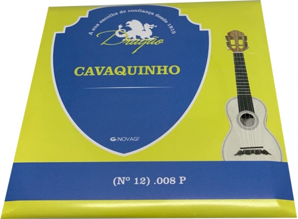 Cordas individuais para Cavaquinho Dragão CORDA CAVAQUINHO (Nº 12) .008 