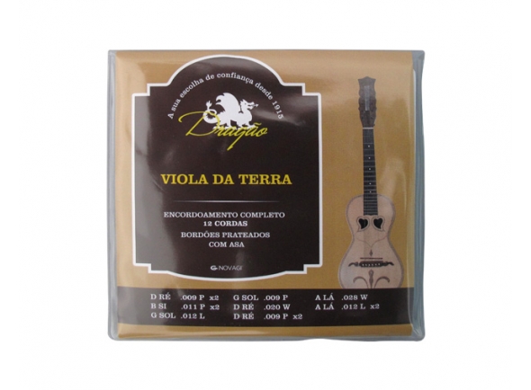 Cuerdas para guitarra portuguesa Dragão Viola da Terra