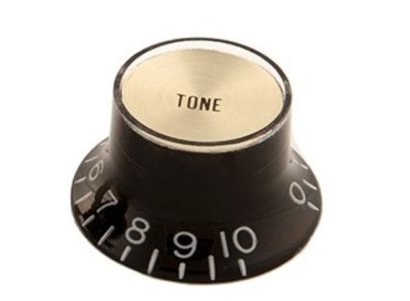 Botão de potenciómetro Dr.Parts  Tone Knob w/ Gold Metal Insert Gibson 