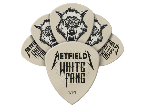 palhetas de guitarra Palhetas para guitarra Dunlop Palhetas James Hetfield White Fang Custom 1.14mm (pack 6) palhetas de guitarra Palhetas para guitarra Dunlop Palhetas James Hetfield White Fang Custom 1.14mm (pack 6)