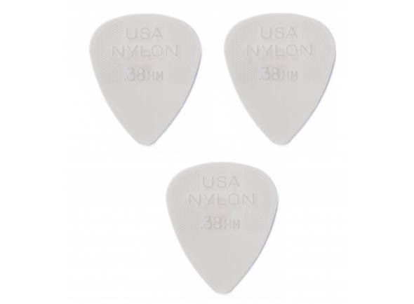 palhetas pua de guitarra Dunlop Nylon Standard 44R 0.38 (pack 3) palhetas pua de guitarra Dunlop Nylon Standard 44R 0.38 (pack 3)