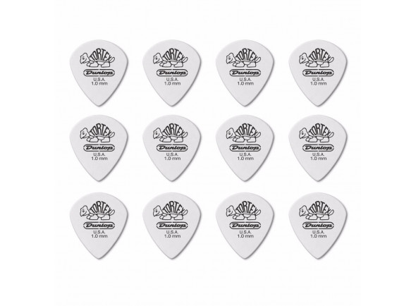 Palhetas para guitarra Dunlop  Tortex Jazz III White 1,00 (pack 12) 