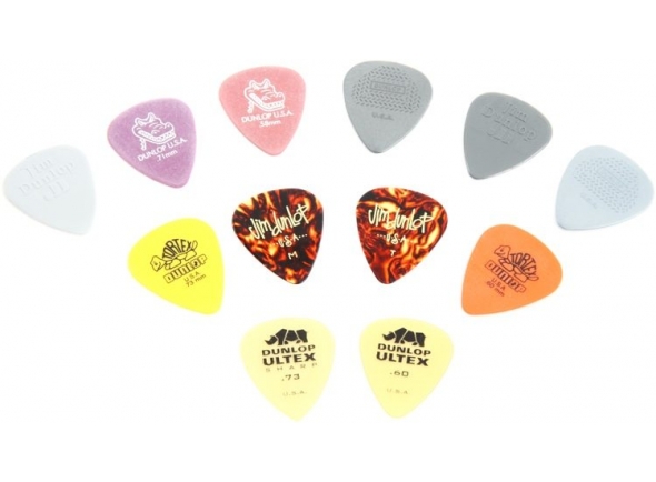 palhetas de guitarra Palhetas para guitarra Dunlop VARIETY PACK PVP101 (pack 12) palhetas de guitarra Palhetas para guitarra Dunlop VARIETY PACK PVP101 (pack 12)